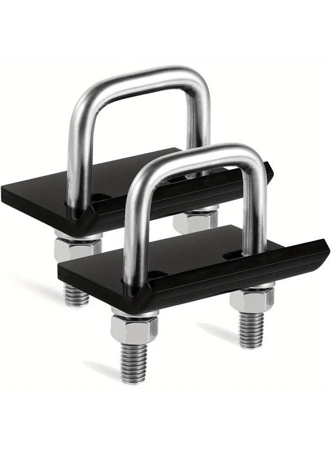 2 Packs Universal Steel Trailer Arm Hook Stabilizer Plate Anti Vibration Anti Loosening - Image 1